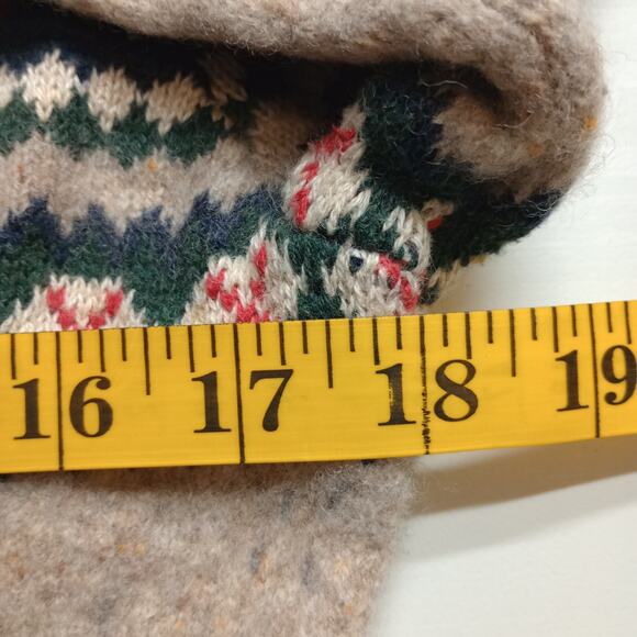 Tommy Hilfiger Men Lambswool Fair Isle Crewneck Holiday Sweater - Picture 6 of 8